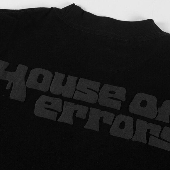 House of Errors Black Eye Lettering Print T Shirt - Picture 5 of 10